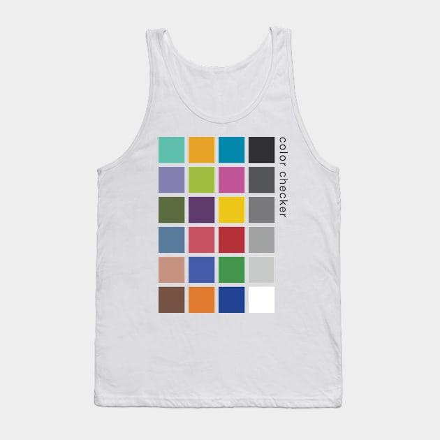 Color checker Tank Top by robinlund